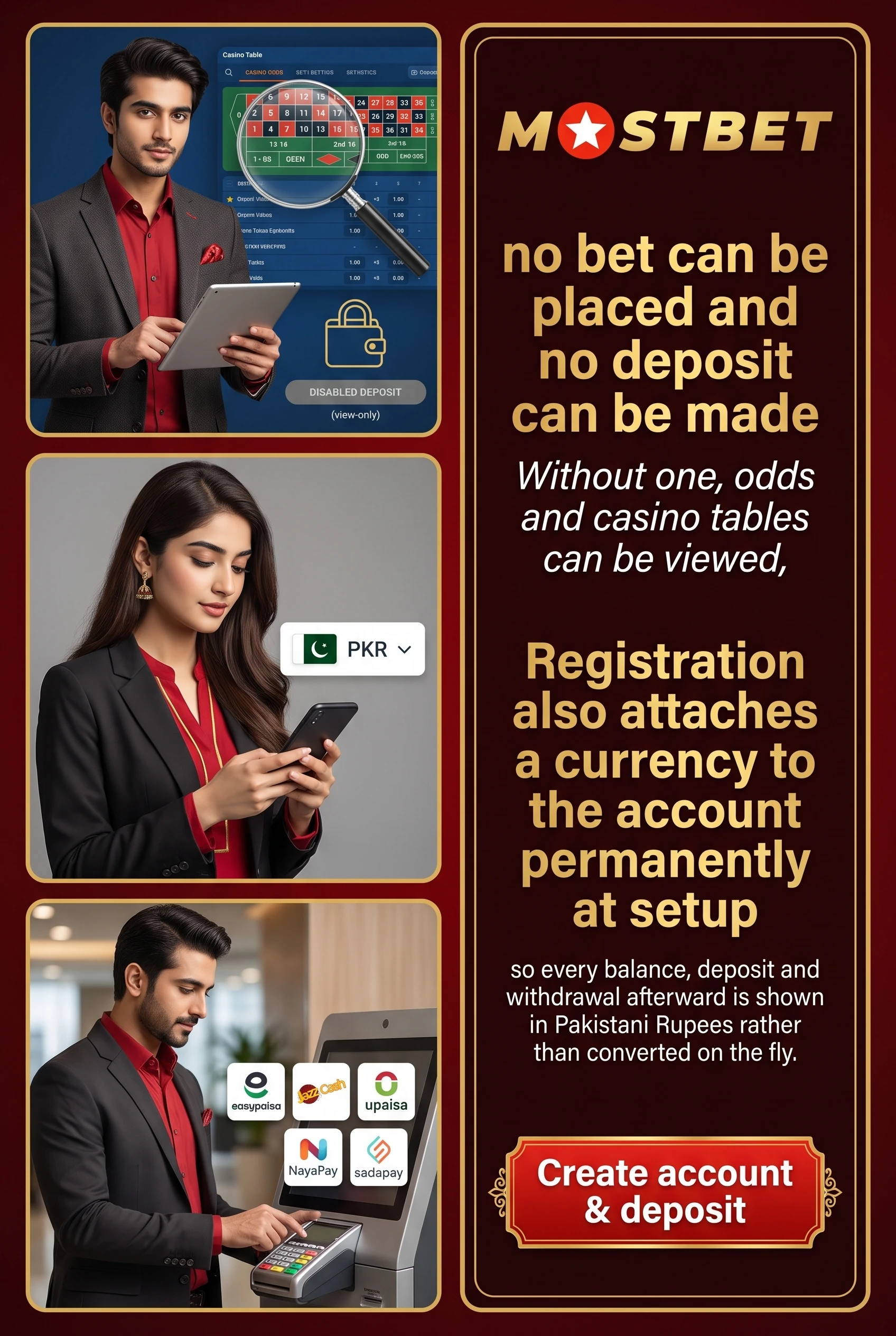 Practical value of a registered Mostbet account